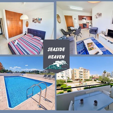 Seaside Heaven Apartment With Pool Larnaca Exterior foto